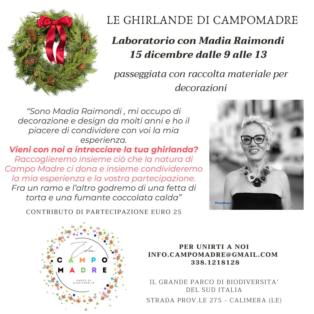 Le ghirlande di Campomadre: un laboratorio creativo con Madia Raimondi ...